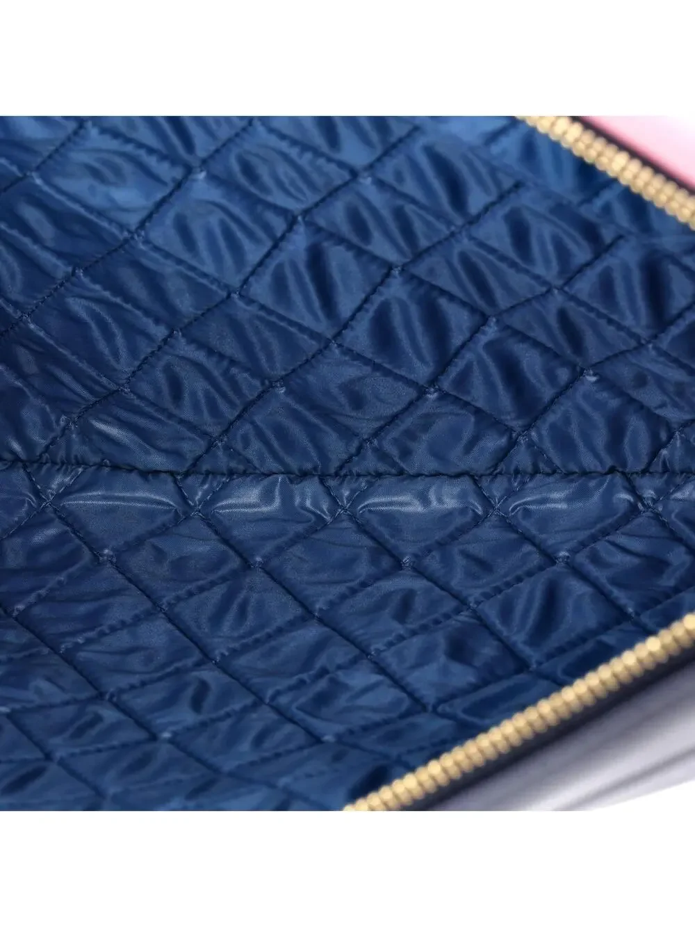 Chanel O Case Clutch Colorblock Leather #285795C15B